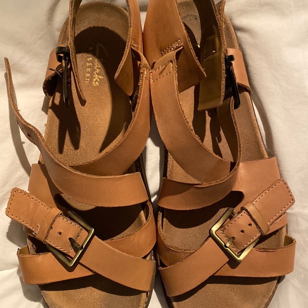 Clarks Nude Sandals